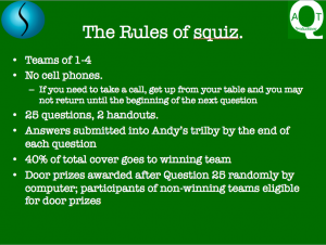 Squiz-rules